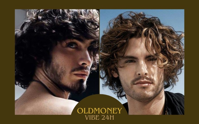 old money hairstyles male - The Long Curly Hair