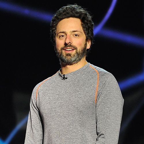 Sergey Brin, the other half of Google's power duo